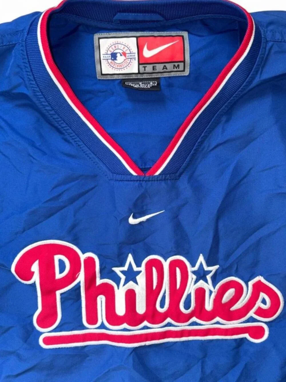 Nike Men's Philadelphia Phillies Windbreaker Jacket Size Large